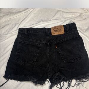 Levi's Women's Dark Denim Jean Shorts